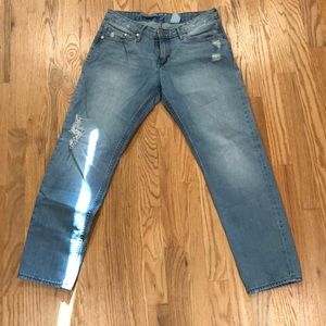boyfriend slim low jeans h&m